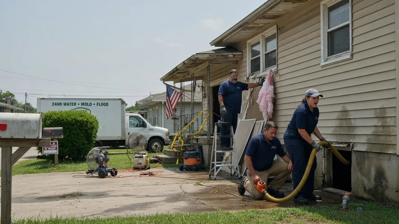 Water Damage Repair in Lenoxville, PA near me